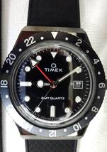 【15141】美品　TIMEX　GMT　QUARTZ　タイメックス　クオーツ_画像1