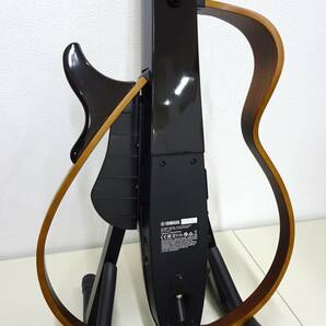 【16187】 美品 YAMAHA サイレントギター SLG200S TBL スチール弦 アコースティックギター スタンド・ケース・説明書ほか付属の画像5