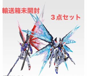 メタルビルド ストライクフリーダムガンダム SOUL BLUE＋ 光の翼 + デスティニーガンダム SOUL RED