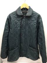 Barbour バブアー キルティングジャケット グリーン グレー MEDIUM メンズ 24051402_画像1