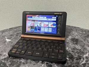 [1 jpy start ]CASIO EX-word computerized dictionary XD-SX20000 black & Brown Professional model 
