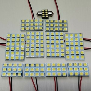 20系 アルファード 超爆光! T10 LED ルームランプ 11個セット トヨタ /s24/s15/s12/t28