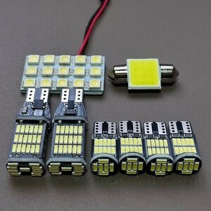 超爆光！DA17V エブリイバン T10 LED ルームランプセット ポジション ナンバー灯 バックランプ 8個セット ホワイト スズキ /45/26/s15/t31