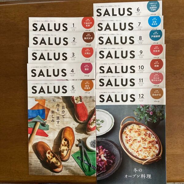 SALUS 2023年6月号から20245月号 計12冊! 未使用