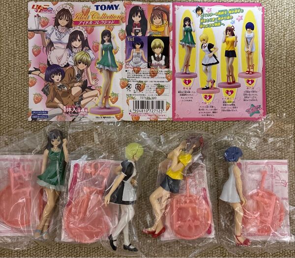 【レア】いちご100%アイドルコレクションフィギュア 全4種+おまけ2体