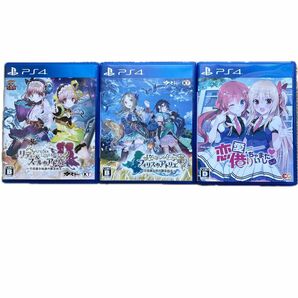 ＰＳ４　美少女系ゲームソフト　３点セット