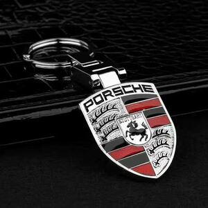 PORSCHE Porsche брелок для ключа двусторонний Logo 