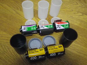  free shipping unused, but box none 35mm color film 5ps.@ko Duck . Fuji film perhaps expiration of a term 