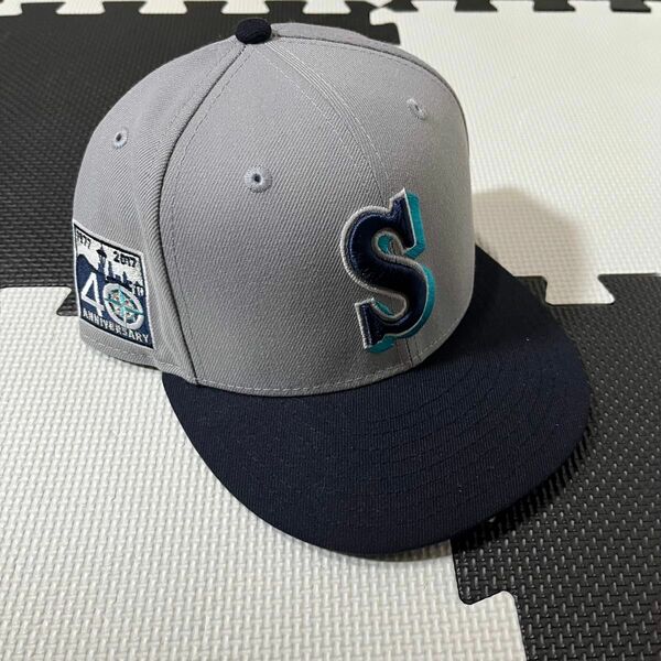NEW ERA SEATTLE MARINERS 59FIFTY FITTED CAP 7 1/2