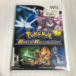 Wii pokemon battle revolution 北米版 ポケモンバトルレボリューション
