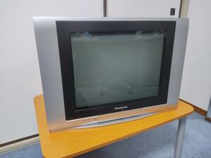 Panasonic 21 type flat поверхность электронно-лучевая трубка стерео телевизор TH-21FA8(2004 год производства )