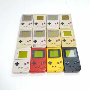 12) 初代ゲームボーイ 本体 12台 まとめ売り 動作未確認 ジャンク DMG-01 Nintendo GAMEBOY console