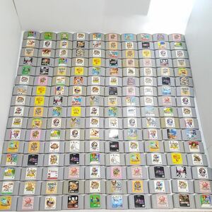 21) ニンテンドー64 ソフト 160点 まとめ売り 動作未確認 ジャンク Nintendo64 マリオ ゼルダ ポケモン ゴールデンアイ ドンキーコング 等