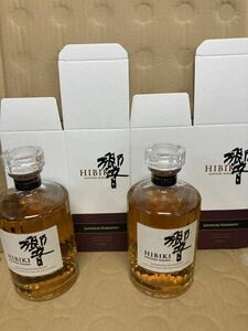 サントリー 響 ウイスキー JAPANESE HARMONY 2本セット 化粧箱付
