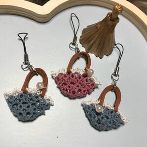 タティングレース　マルシェバッグ ハンドメイド