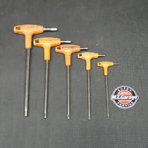 BETA Beta T type hex wrench 5ps.@set[060]ASK-A-124