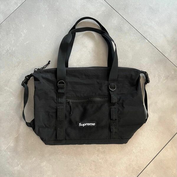 Supreme Zip Tote 黒