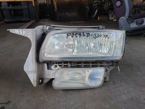  head light headlamp left passenger's seat side Mitsubishi Fuso super grade Heisei era 25 year 8 month QKG-FP54VDR truck 2024051006 530440