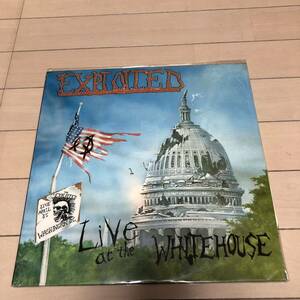 LP レコード　THE EXPLOITED LIVE at the WHITEHOUSE