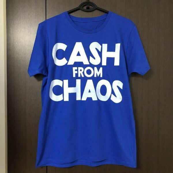 新品cash from chaos半袖プリントTシャツ L青