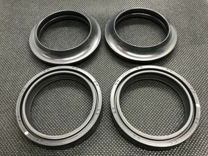 FZR1000 3GM 89 two generation upright made in Japan front fork oil seal + dust seal each 2 piece overhaul 3GM-23145-00/3GM-23144-00