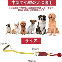 ◆犬 おもちゃ 音が鳴る 噛むおもちゃ 犬ロープおもちゃ インタラクティブトレーニング ストレス解消 清潔安全 （鷹）_画像6