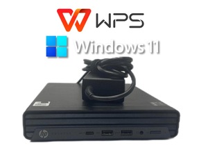 D629/HP 400G6DM/Core i3-10100T/m.2 NVMe256GB+HDD 1TB/メモリー8GB/Win11 Pro/Office WPS/内蔵無線LAN+Bluetooth