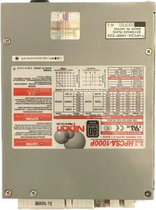 NIPRON HPCSA 1000P 1000W ATX module power supply made in Japan high quality 
