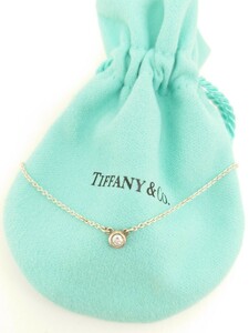 TIFFANY ティファニー バイザヤード　ダイヤモンド　ネックレス　　　シルバー925