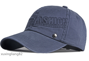 新入荷 刺繍 野球帽 メンズ キャスケット帽子 紳士 アウトドア 男女兼用 サイズ調節可 ネイビー