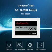 Ac-99 新品 SSD 960GB Goldenfir SATA3 6 0Gbps 未開封 ノートPC デスクトップPC 内蔵型 パソコン 2 5インチ 高速 NAND TLC_画像5