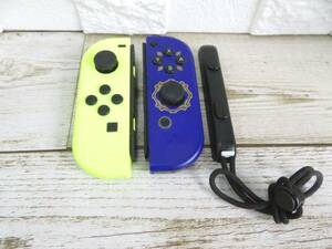 5J392SZ◎Nintendo switch ニンテンドー　スイッチ ジョイコン HAC-015/HAC-016 Joy-Con ストラップ　 動作品◎中古