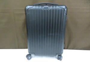 5J545SZ* key lack of RIMOWA Rimowa Carry case suitcase black group * secondhand goods 