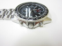 5D169NZ◎SEIKO CHRONOGRAPH 100M 7T92-0CF0 セイコー クロノグラフ メンズ 腕時計 稼働品 ベルト難あり◎中古_画像5