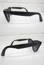 5D175NZ◎Ray-Ban レイバン WAYFARER RB2140-F 1277/71 サングラス 眼鏡フレーム 度なし◎中古_画像3