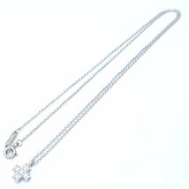 TIFFANY&Co. ティファニー クルーシーフォーム ネックレス 5Pダイヤモンド クロス Pt950プラチナ/291815【中古】_画像3