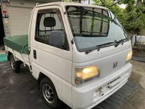 1996　綺麗　Acty Truck　５ＭＴ　ＡＣ　timing belt済　一時de-registration　Transporterや足vehicleに