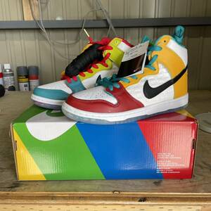 ナイキ　NIKESB DUNK HIGH PRO QS 26cm オールラブ 