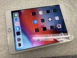 JM880 au iPad mini 第3世代 Wi-Fi+Cellular A1600 シルバー 16GB 判定○ ジャンク ロックOFF