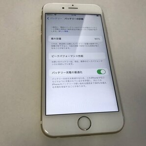 GL164 SIMフリー iPhone6s 64GB ゴールド ジャンク ロックOFFの画像4