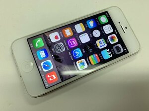 JK924 au iPhone5 ホワイト 16GB 判定○ ジャンク ロックOFF