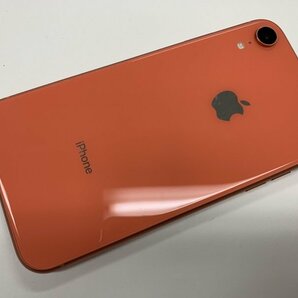 JN347 SIMフリー iPhoneXR コーラル 64GB ジャンク ロックOFFの画像2