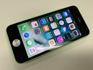 JN284 au iPhone5c グリーン 16GB 判定○ ジャンク ロックOFF