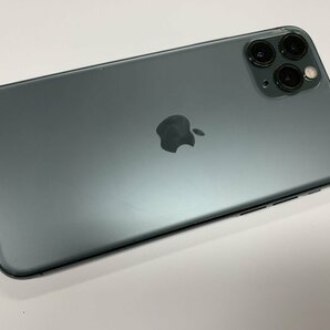 JN378 SIMフリー iPhone11Pro ミッドナイトグリーン 256GB ジャンク ロックOFFの画像2