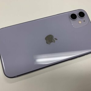 JN575 SIMフリー iPhone11 パープル 128GBの画像2