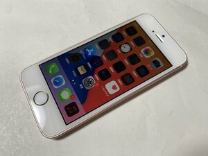 IG409 SIMフリー iPhoneSE 16GB ローズゴールド ジャンク ロックOFF