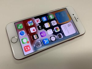 JO243 SIMフリー iPhone7 レッド 128GB ジャンク ロックOFF