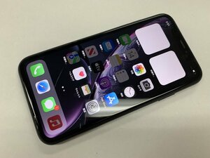 JN966 SIMフリー iPhoneXR ブラック 64GB ジャンク ロックOFF