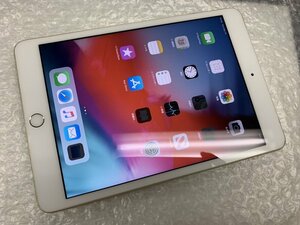 JO011 au iPad mini 第3世代 Wi-Fi+Cellular A1600 ゴールド 64GB 判定○