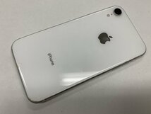 JN971 SIMフリー iPhoneXR ホワイト 64GB ジャンク ロックOFF_画像2